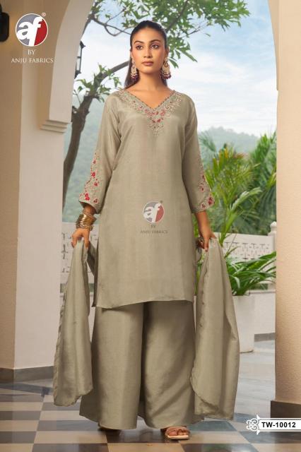 Anju fabrics TW 10012 kurti with pant wholesale